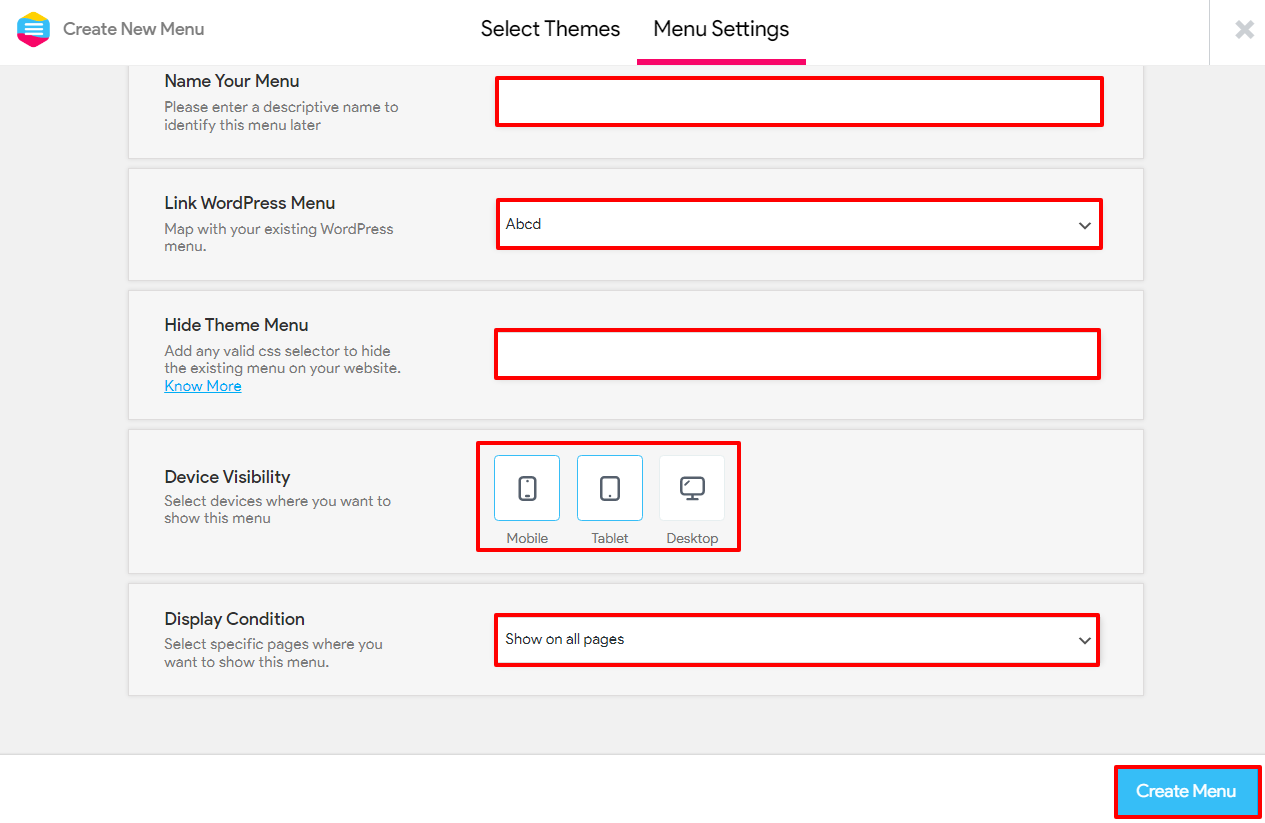 Make Responsive Navigation Menu in WordPress. 