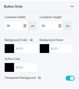 Toggle Button - Button Style