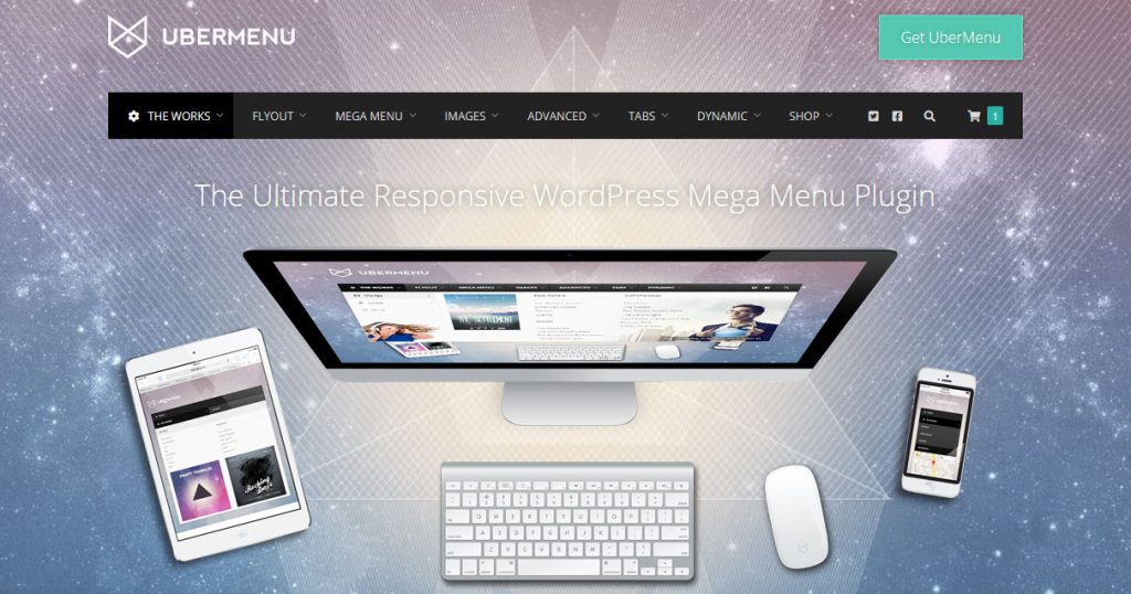 9 Great WordPress Mega Menu Plugins for Better Site Navigation - Uber Menu Plugin